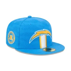 Store Los Angeles Chargers 2024 Sideline 39THIRTY Stretch Fit Hat - KTGCaps - Baseball caps for various teams, purchased online at a discount