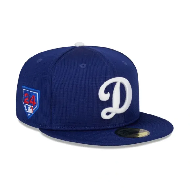 Best Los Angeles Dodgers 2024 Spring Training 59FIFTY Fitted Hat - KTGCaps - Baseball caps for various teams, purchased online at a discount