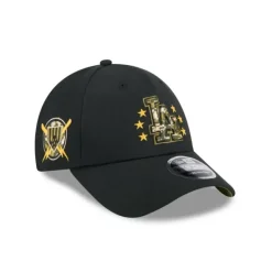 Shop Los Angeles Dodgers Armed Forces Day 2024 Kids 9FORTY StretchSnap Hat - KTGCaps - Baseball caps for various teams, purchased online at a discount