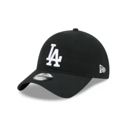 Store Los Angeles Dodgers Black 9TWENTY Adjustable Hat - KTGCaps - Baseball caps for various teams, purchased online at a discount