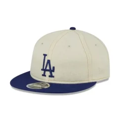 Sale Los Angeles Dodgers Chrome Denim Retro Crown 9FIFTY Adjustable Hat - KTGCaps - Baseball caps for various teams, purchased online at a discount