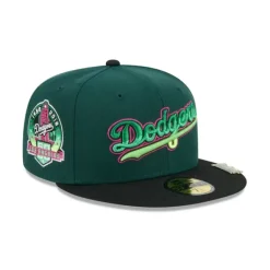 Clearance Los Angeles Dodgers Color Pack Glacial Blue 59FIFTY Fitted Hat - KTGCaps - Baseball caps for various teams, purchased online at a discount