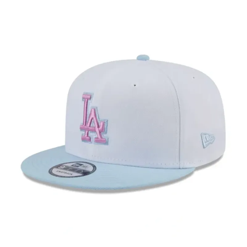 Online Los Angeles Dodgers Color Pack Orange Glaze 9FIFTY Snapback Hat - KTGCaps - Baseball caps for various teams, purchased online at a discount