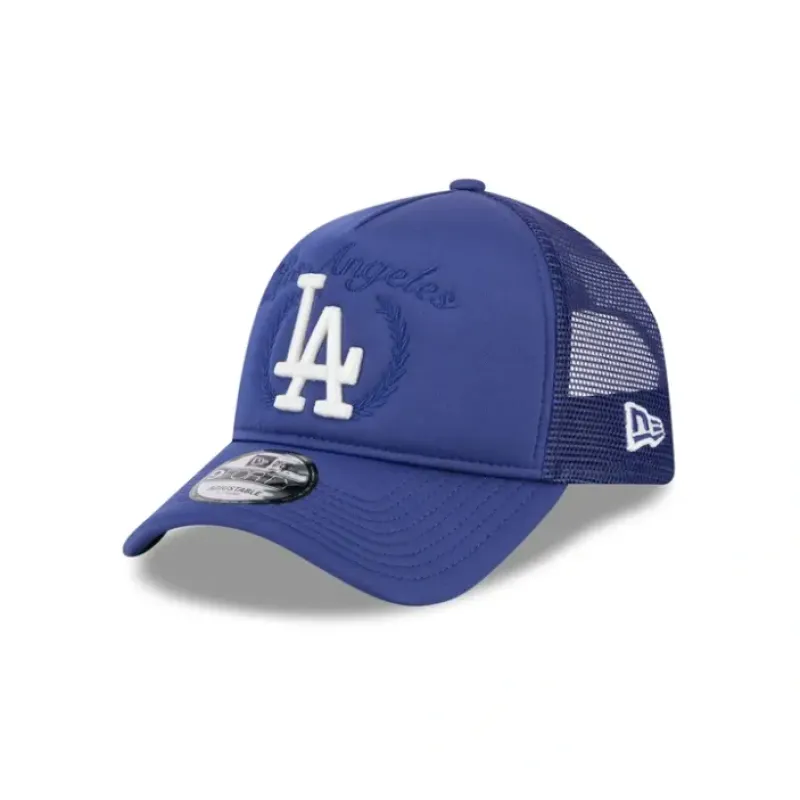Clearance Los Angeles Dodgers Fairway 9FORTY AFrame Snapback Hat - KTGCaps - Baseball caps for various teams, purchased online at a discount