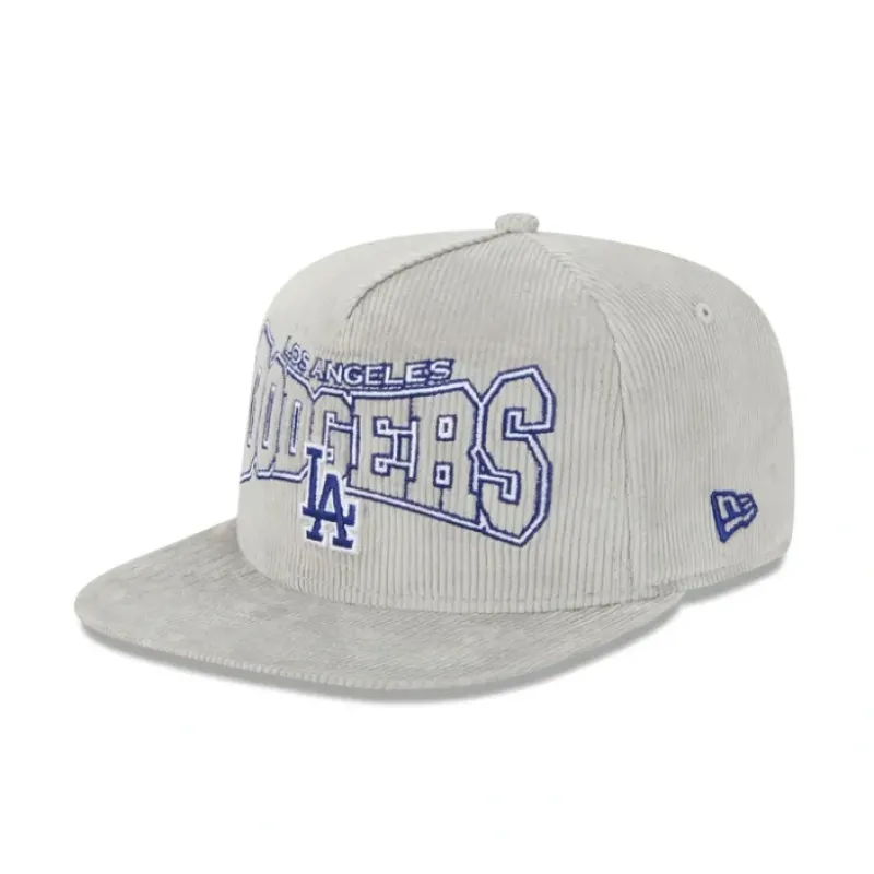 Cheap Los Angeles Dodgers Gray Cord Golfer Hat - KTGCaps - Baseball caps for various teams, purchased online at a discount