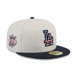 Store Los Angeles Dodgers Independence Day 2024 Kids 59FIFTY Fitted Hat - KTGCaps - Baseball caps for various teams, purchased online at a discount