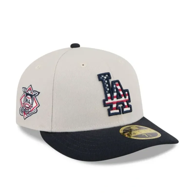 Outlet Los Angeles Dodgers Independence Day 2024 Low Profile 59FIFTY Fitted H - KTGCaps - Baseball caps for various teams, purchased online at a discount