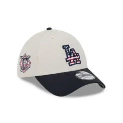 Clearance Los Angeles Dodgers Independence Day 2024 39THIRTY Stretch Fit Hat - KTGCaps - Baseball caps for various teams, purchased online at a discount