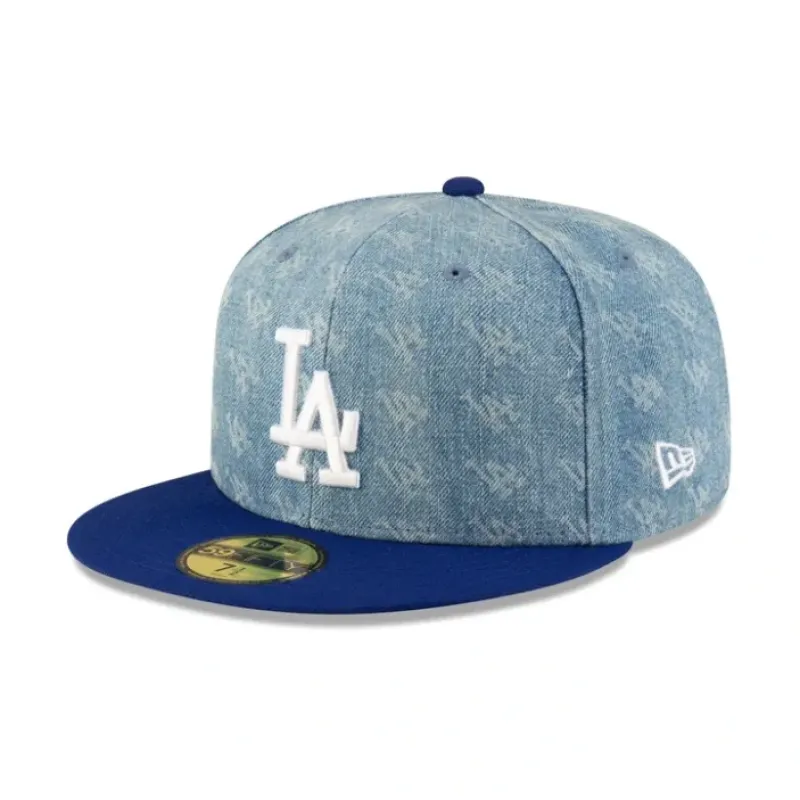 Outlet Los Angeles Dodgers Laser Burn Out 59FIFTY Fitted Hat - KTGCaps - Baseball caps for various teams, purchased online at a discount