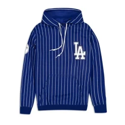 Cheap Los Angeles Dodgers Logo Select Pinstripe Hoodie - KTGCaps - Baseball caps for various teams, purchased online at a discount