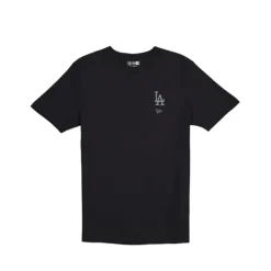 Clearance Los Angeles Dodgers Logo Essentials Tonal Black TShirt - KTGCaps - Baseball caps for various teams, purchased online at a discount