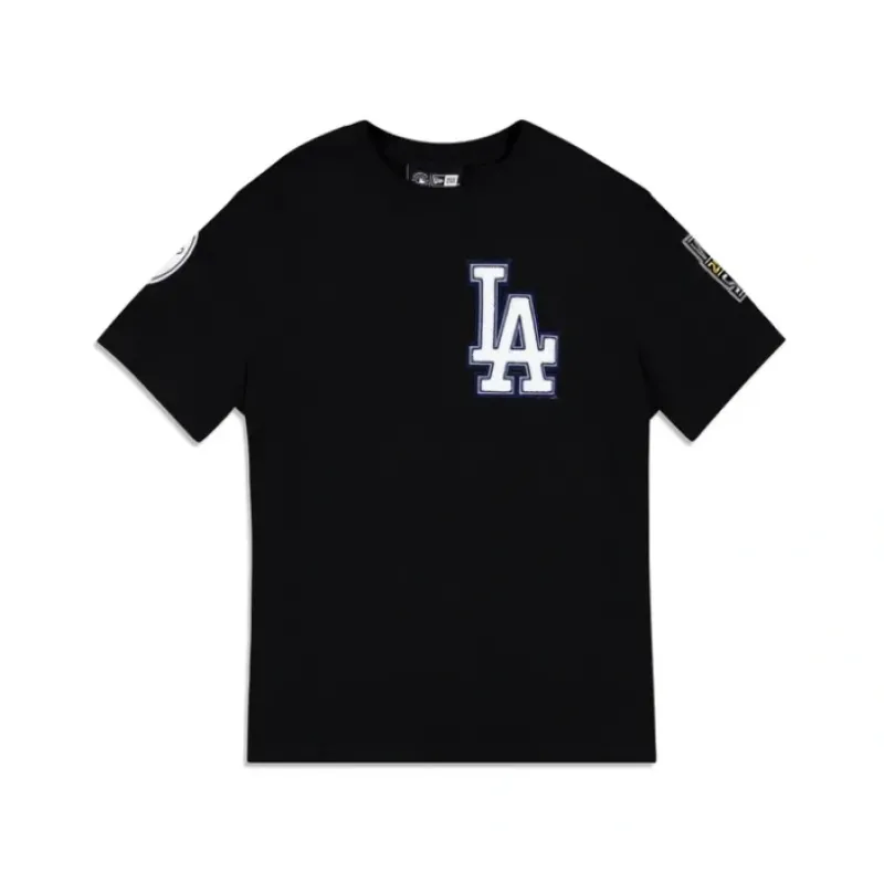 Shop Los Angeles Dodgers Logo Select Color Flip Black TShirt - KTGCaps - Baseball caps for various teams, purchased online at a discount