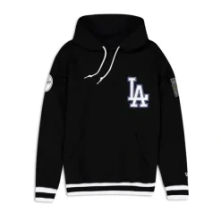 Cheap Los Angeles Dodgers Logo Select Color Flip Black Hoodie - KTGCaps - Baseball caps for various teams, purchased online at a discount