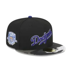 Clearance Los Angeles Dodgers Metallic Camo 59FIFTY Fitted Hat - KTGCaps - Baseball caps for various teams, purchased online at a discount