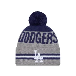 Shop Los Angeles Dodgers Runner Pom Knit Hat - KTGCaps - Baseball caps for various teams, purchased online at a discount