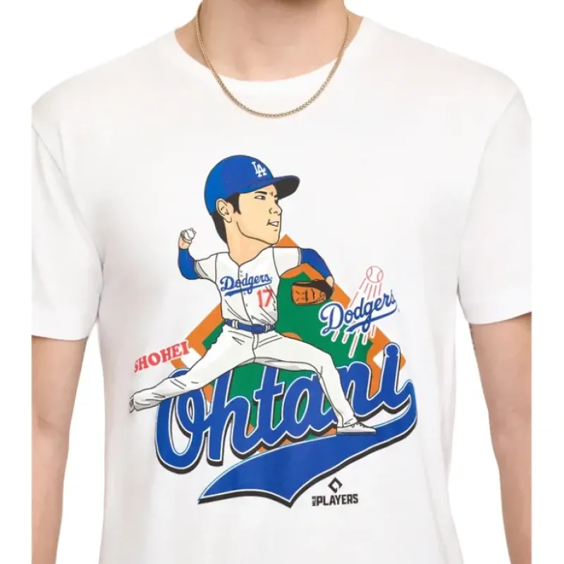 Online Los Angeles Dodgers Shohei Ohtani White TShirt - KTGCaps - Baseball caps for various teams, purchased online at a discount