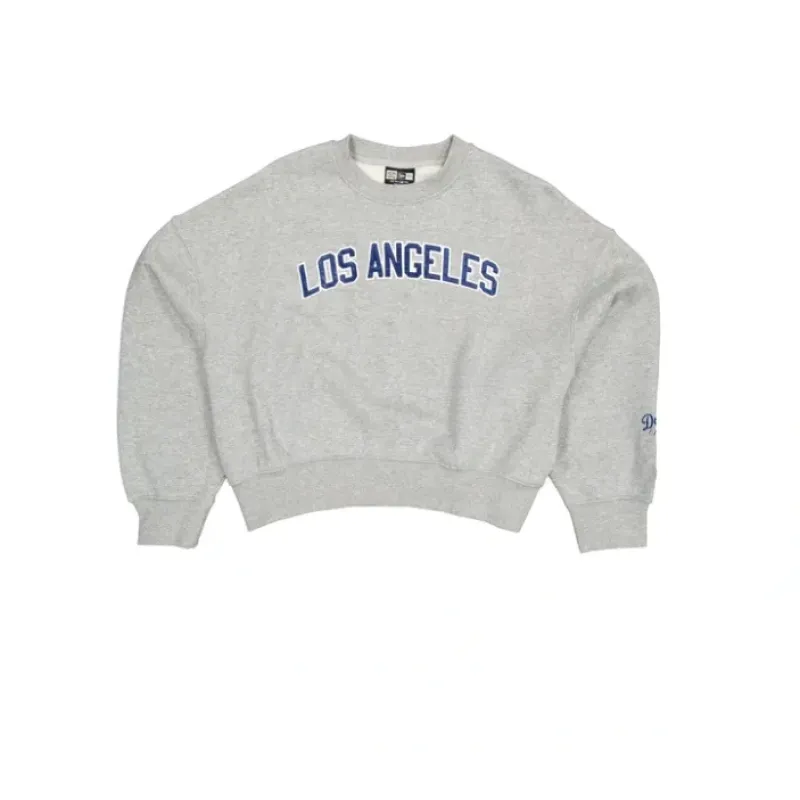 Sale Los Angeles Dodgers Sport Classics Womens Crewneck - KTGCaps - Baseball caps for various teams, purchased online at a discount
