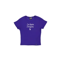 New Los Angeles Dodgers Sport Night Womens Baby Tee - KTGCaps - Baseball caps for various teams, purchased online at a discount