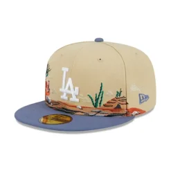 Sale Los Angeles Dodgers Team Landscape 59FIFTY Fitted Hat - KTGCaps - Baseball caps for various teams, purchased online at a discount