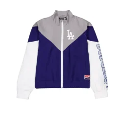 Clearance Los Angeles Dodgers Throwback Womens Windbreaker - KTGCaps - Baseball caps for various teams, purchased online at a discount
