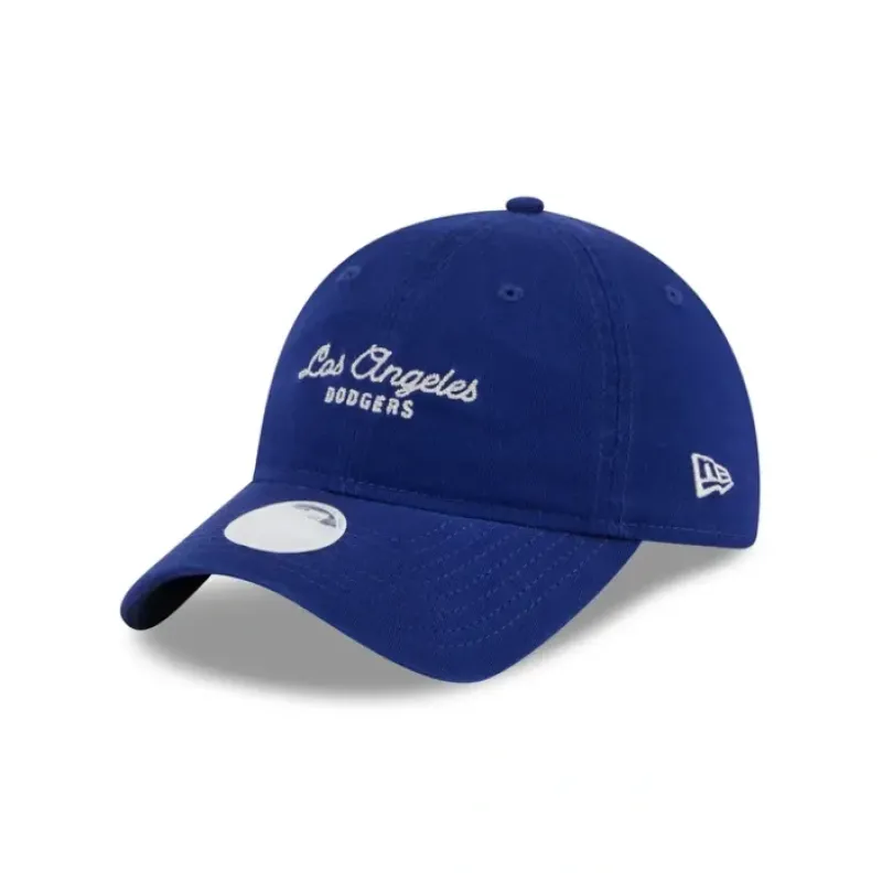 Online Los Angeles Dodgers Womens Throwback 9TWENTY Adjustable Hat - KTGCaps - Baseball caps for various teams, purchased online at a discount