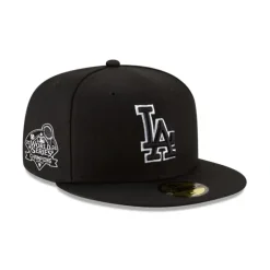 Best Los Angeles Dodgers World Series Champions Black Outlined 59FIFTY Fitt - KTGCaps - Baseball caps for various teams, purchased online at a discount
