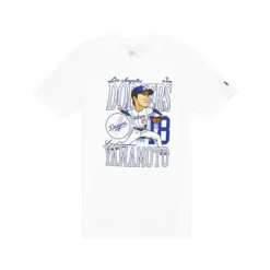 Cheap Los Angeles Dodgers Yoshinobu Yamamoto Caricature TShirt - KTGCaps - Baseball caps for various teams, purchased online at a discount Caps
