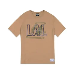 Outlet Los Angeles Lakers 2023 City Edition Tan TShirt - KTGCaps - Baseball caps for various teams, purchased online at a discount