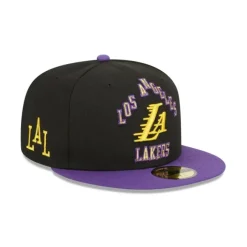 Sale Los Angeles Lakers 2023 City Edition 59FIFTY Fitted Hat - KTGCaps - Baseball caps for various teams, purchased online at a discount