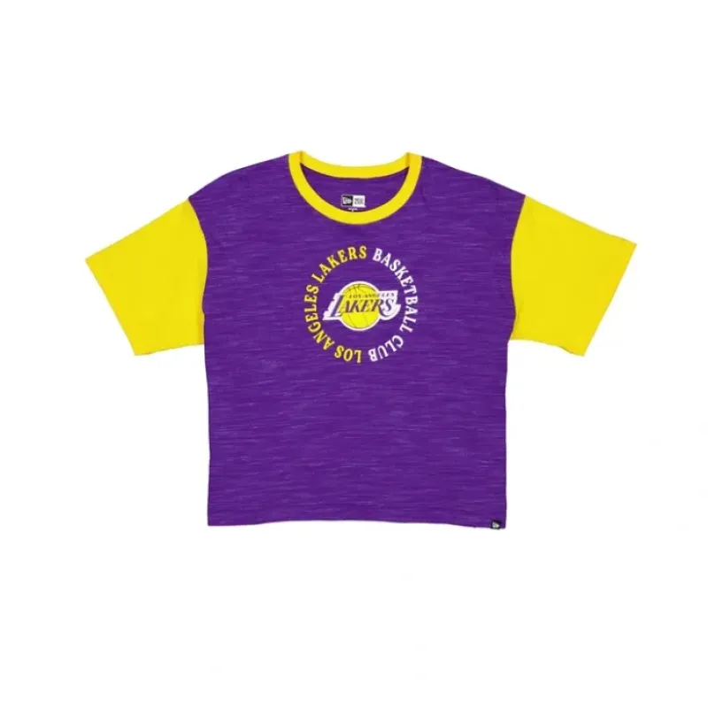 Outlet Los Angeles Lakers Active Womens TShirt - KTGCaps - Baseball caps for various teams, purchased online at a discount
