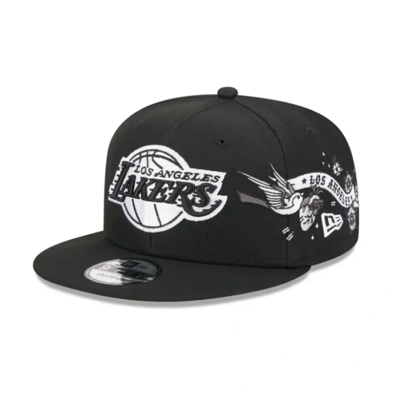 Sale Los Angeles Lakers City Art 9FIFTY Snapback Hat - KTGCaps - Baseball caps for various teams, purchased online at a discount