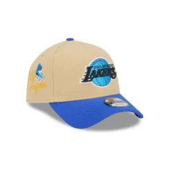 Online Los Angeles Lakers City Side Patch 9FORTY AFrame Snapback Hat - KTGCaps - Baseball caps for various teams, purchased online at a discount