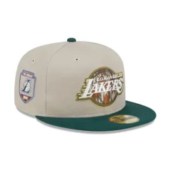 Clearance Los Angeles Lakers Earth Day 59FIFTY Fitted Hat - KTGCaps - Baseball caps for various teams, purchased online at a discount