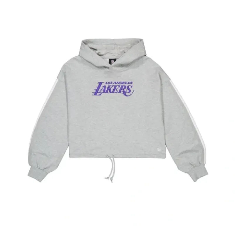 Store Los Angeles Lakers Gray Logo Select Womens Hoodie - KTGCaps - Baseball caps for various teams, purchased online at a discount