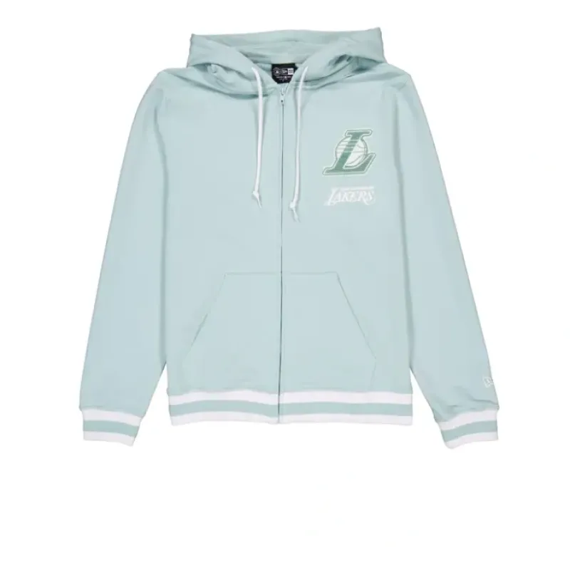 Outlet Los Angeles Lakers Minty Breeze Logo Select Hoodie FullZip - KTGCaps - Baseball caps for various teams, purchased online at a discount