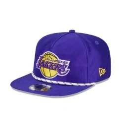Clearance Los Angeles Lakers Team Rope Golfer Hat - KTGCaps - Baseball caps for various teams, purchased online at a discount