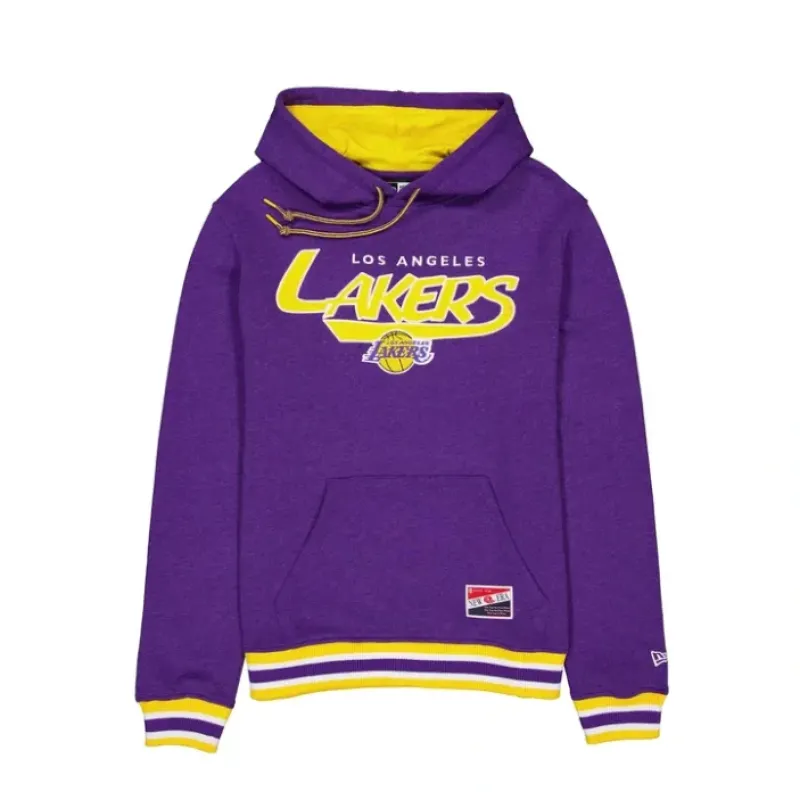 Store Los Angeles Lakers Throwback Hoodie - KTGCaps - Baseball caps for various teams, purchased online at a discount