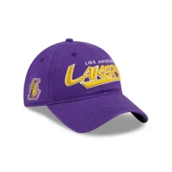 Sale Los Angeles Lakers Throwback 9TWENTY Adjustable Hat - KTGCaps - Baseball caps for various teams, purchased online at a discount
