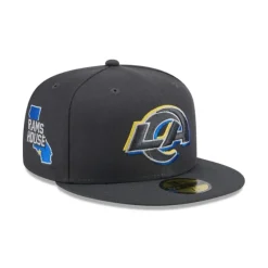 Outlet Los Angeles Rams 2024 Draft Gray 59FIFTY Fitted Hat - KTGCaps - Baseball caps for various teams, purchased online at a discount Caps