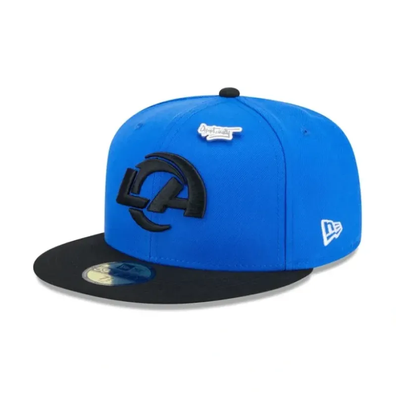 Fashion Los Angeles Rams 2024 Inspire Change 59FIFTY Fitted Hat - KTGCaps - Baseball caps for various teams, purchased online at a discount
