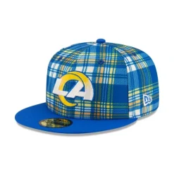 Best Sale Los Angeles Rams 2024 Sideline Statement 59FIFTY Fitted Hat - KTGCaps - Baseball caps for various teams, purchased online at a discount Caps