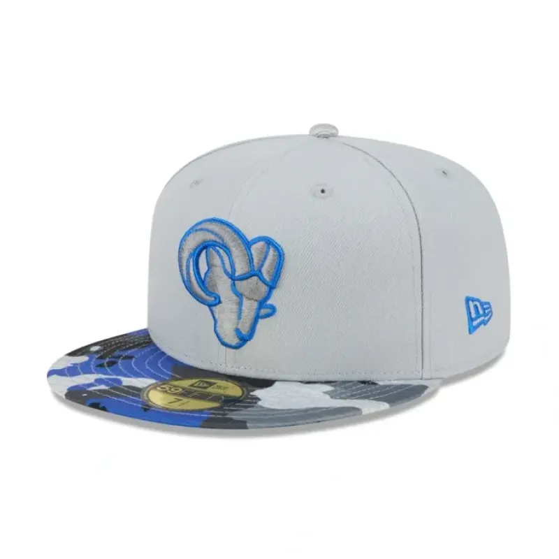 Best Los Angeles Rams Active 59FIFTY Fitted Hat - KTGCaps - Baseball caps for various teams, purchased online at a discount