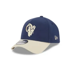 Store Los Angeles Rams Moleskin Crown Navy 9FORTY AFrame Snapback Hat - KTGCaps - Baseball caps for various teams, purchased online at a discount