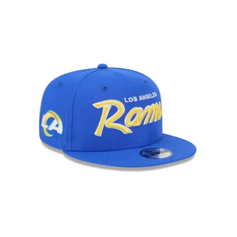 Cheap Los Angeles Rams Script Kids 9FIFTY Snapback Hat - KTGCaps - Baseball caps for various teams, purchased online at a discount