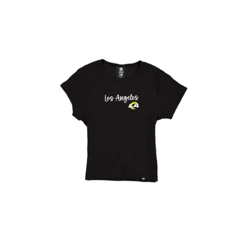 Hot Los Angeles Rams Sport Classics Womens Baby Tee - KTGCaps - Baseball caps for various teams, purchased online at a discount
