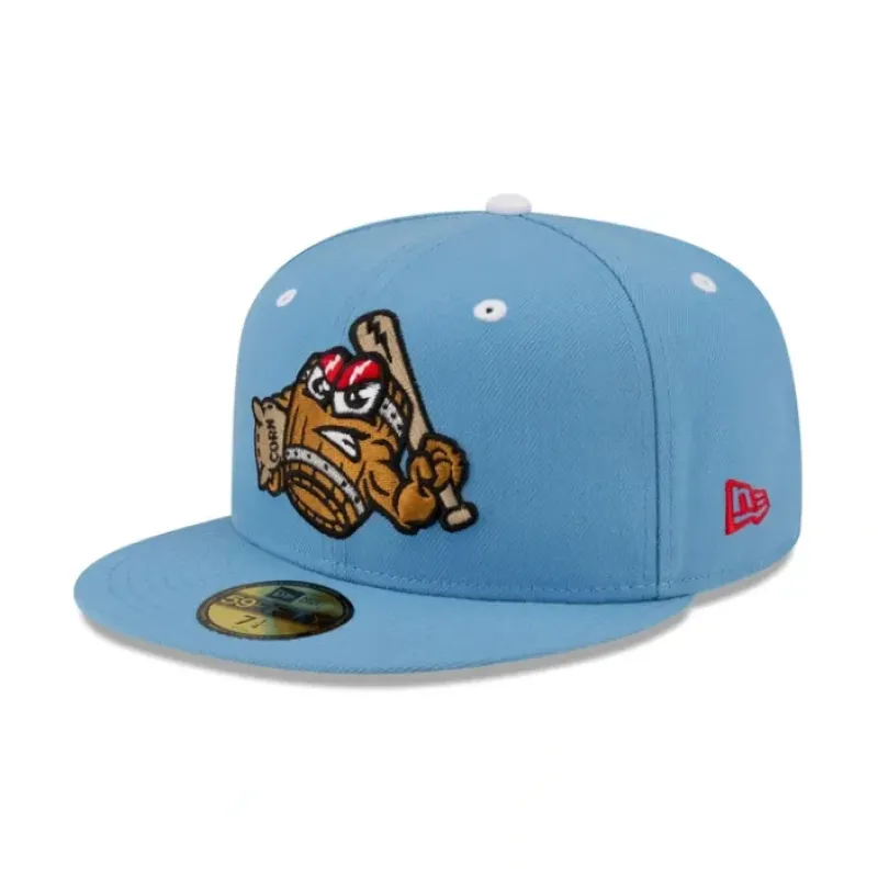 Store Louisville Bats Theme Night Alt 59FIFTY Fitted Hat - KTGCaps - Baseball caps for various teams, purchased online at a discount