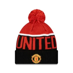 Clearance Manchester United Sport Black Pom Knit Hat - KTGCaps - Baseball caps for various teams, purchased online at a discount