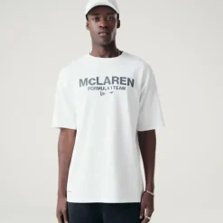 Sale McLaren Formula 1 Team Washed White TShirt - KTGCaps - Baseball caps for various teams, purchased online at a discount