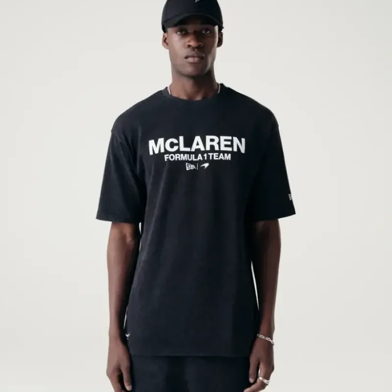 Store McLaren Formula 1 Team Washed Black TShirt - KTGCaps - Baseball caps for various teams, purchased online at a discount