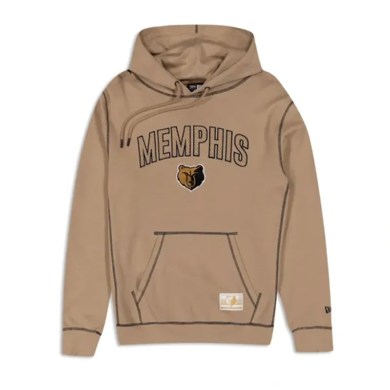 Best Sale Memphis Grizzlies 2023 City Edition Tan Hoodie - KTGCaps - Baseball caps for various teams, purchased online at a discount